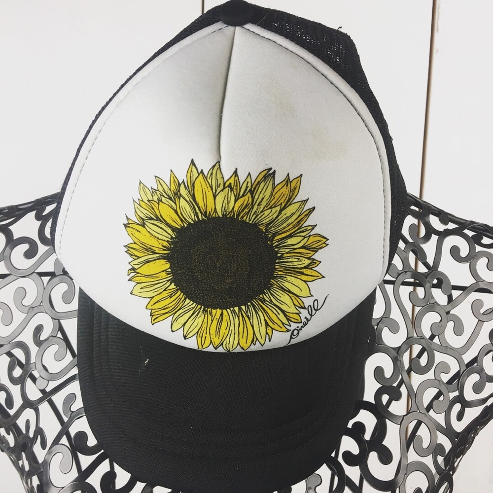 Sunflower hat